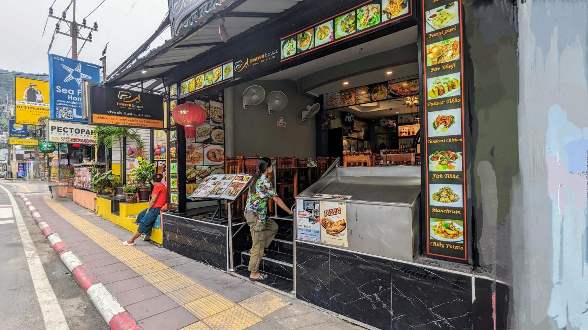 Heaven House Restro & Bar Hotel Patong Ngoại thất bức ảnh